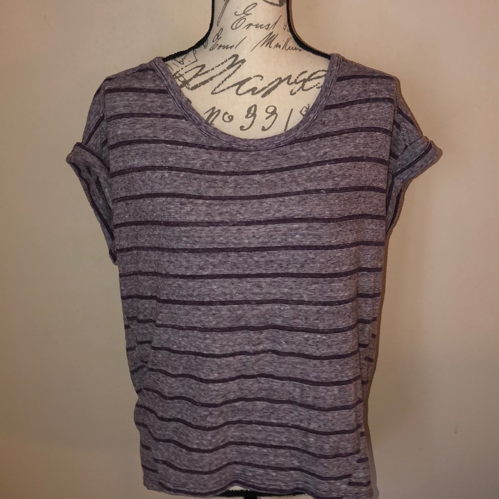 Old Navy Purple Short Sleeve Shirt